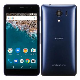 【中古】【安心保証】 京セラ Android One S2[16GB] Y!mobile ネイビー