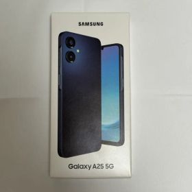 新品未使用 Samsung Galaxy A25 5G Black 64GB