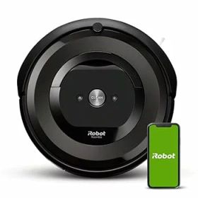 【中古】ルンバ e5 アイロボット ロボット掃除機 水洗い ダストボックス パワフルな吸引力 WiFi対応 遠隔操作 自動充電 衝突防止 ラグ 絨毯じゅうたん に