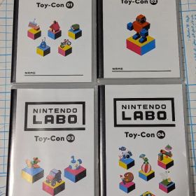 4本セット Nintendo Labo 01 + 02 + 03 + 04