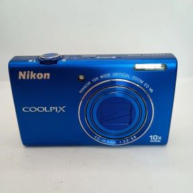 4692 【動作確認済】Nikon Coolpix S6200 コンパクトデジタルカメラ ブルー