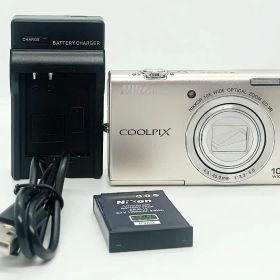 Nikon COOLPIX S6200 Camera16M10x 充電器付き