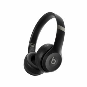 Beats Solo 4 - ワイヤレスBluetoothオンイヤーヘッドフォン、Apple & Android互換、バッテリー寿命最大50時間 - マットブラック