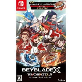【中古】[Switch] 永久同梱特典レオンファング付属 BEYBLADE X EVOBATTLE(ベイブレードエックス エボバトル) フリュー(20251113)