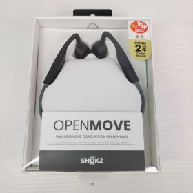 【中古品】 SHOKS OPENMOVE 骨伝導イヤホン S661 ブラック 〇YR-54657〇