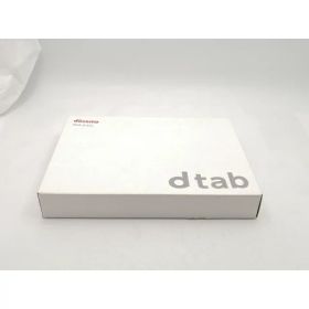 【未使用】SHARP docomo 【SIMフリー】 dtab ホワイト d-51C WH 【Snapdragon 665/4GB/64GB】【ECセンター】保証期間3ヶ月