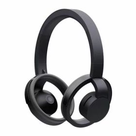 nwm(ヌーム)ワイヤレスヘッドホンオープンイヤー型nwmONEMBH001耳スピ│Bluetooth5.3最大20時間再生マイク付き軽量Type-C耳をふさがないマルチポイント対応ダークグレイ