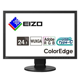 【エントリーで最大全額ポイント還元｜4/5まで】 EIZO｜エイゾー USB-C接続 PCモニター ColorEdge ブラック CS2400S-BK [24.1型 /WUXGA(1920×1200） /ワイド /61Hz]
