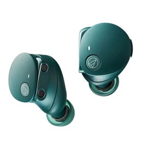 オーディオテクニカ 完全ワイヤレスイヤホン SOLID BASS ATH-CKS50TW2 GR グリーン