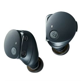 オーディオテクニカ 完全ワイヤレスイヤホン SOLID BASS ATH-CKS50TW2 BK ブラック