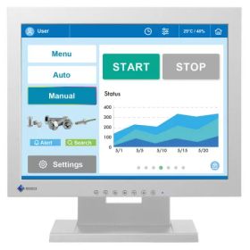 【ポイント10倍】 【代引不可】EIZO PCモニター・液晶ディスプレイ DuraVision FDX1502T-TGY [15インチ セレーングレイ] 【P10倍】