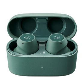オーディオテクニカ ノイズキャンセリング完全ワイヤレスイヤフォン エバーグリーン ATH-CKS30TW+ GR [ATHCKS30TW+GR]【RNH】【MCMP】