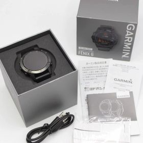 【ポイント2倍！お買い物マラソン】【美品】GARMIN fenix 6 Pro Dual Power Slate Gray DLC/Black 010-02410-45 スマートウォッチ ガーミン 本体 【中古】