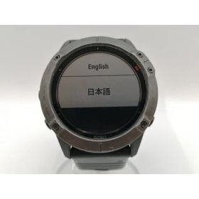 【中古】Garmin fenix 6X Pro Dual Power - Ti Black DLC 010-02157-53【津田沼】保証期間1ヶ月【ランクC】