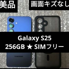 【画面キズなし・最終価格】Galaxy S25 256GB ネイビー