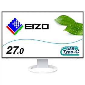 EIZO エイゾ EV2781-WT 27.0型 FlexScan 液晶モニター アンチグレアIPS/疲れ目軽減 2560×1080〜1440 スピーカー搭載 DisplayPort HDMI USB タイプC ホワイト系