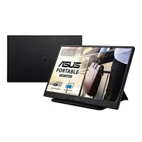 【中古】 ASUS モバイルモニター モバイルディスプレイ ZenScreen MB165B 15.6インチ/HD(1366x768)/狭額ベゼル/USB電源/ノングレアパネル/自動回転/国内正規品
