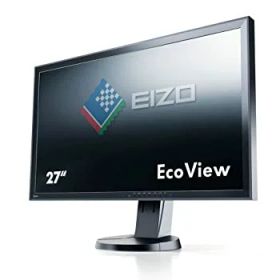 【中古】 EIZO FlexScan 27インチカラー液晶モニター 2560x1440 DVI-D 24Pin DisplayPort ブラック FlexScan EV2736W EV2736W-FSBK