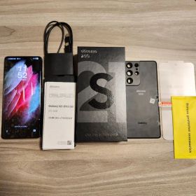 Galaxy S21 Ultra 5G 256GB 黒 本体 背面割れリペア品