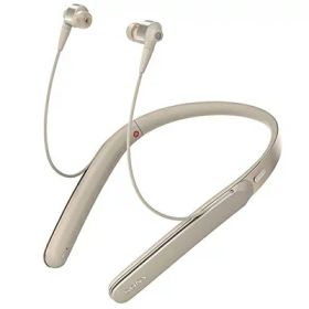 【中古】 ソニー ワイヤレスノイズキャンセリングイヤホン WI-1000X : Bluetooth/ Amazon Alexa搭載 /ハイレゾ対応 最大10時間連続再生 カナル型 マイク付き 2017年モデル 360 Reality Audio認定モデル シャンパンゴールド WI-1000X N