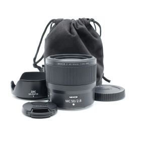 非純正フード付き！■極上品■ Nikon ニコン NIKKOR Z MC 50mm f/2.8