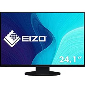 【中古】EIZO FlexScan EV2495-BK （24.1型／1920×1200／フレームレスモニター／アンチグレアIPS／疲れ目軽減／ブラック）