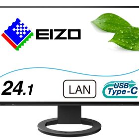 EIZO FlexScan EV2495-BK （24.1型/1920×1200/フレームレスモニター/アンチグレアIPS/疲れ目軽減/ブラック）