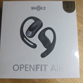 SHOKZ OPENFIT AIR ワイヤレスイヤホン ブラック