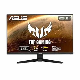 【中古】【未使用】ASUS ゲーミングモニター 165Hz 23.8インチ モニター IPS フルHD 1ms HDMI(x2) DisplayPort スピーカー TUF Gaming VG249Q1A-J