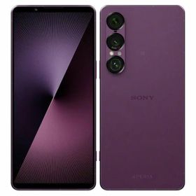 【中古】【安心保証】 Xperia 1 VII XQ-FS44[512GB/16GB] SIMフリー オーキッドパープル