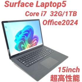 【超美品】 Surface Laptop5 i7 32G/1TB Office