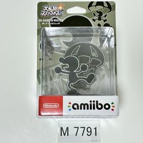 M7791 ●新品 未開封 即決●amiibo Mr.ゲーム＆ウォッチ (アミーボ 大乱闘スマッシュブラザーズ)●Super Smash Bros / Mr.GAME&WATCH