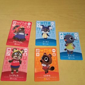 あつまれどうぶつの森 amiiboカード 5枚セット
