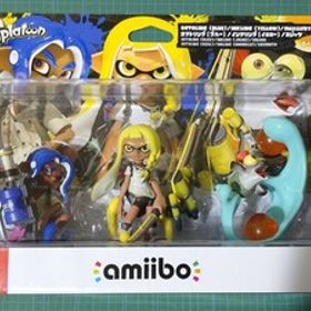 【アミーボ】amiibo トリプルセット インクリング＜イエロー＞／オクトリング＜ブルー＞／コジャケ （スプラトゥーン)
