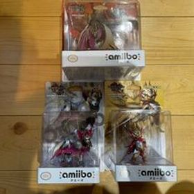 新品未開封 amiibo メル・ゼナ オトモアイルー オトモガルク 3点セット モンスターハンターライズ サンブレイク アミーボ