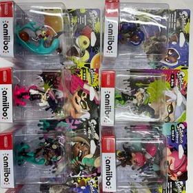 即決★新品未開封★amiibo スプラトゥーンシリーズ ９セット ホタル イイダ タコボーイ アオリ タコガールなど