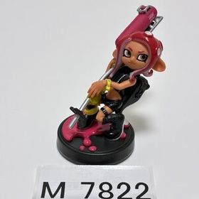 M7822 ●中古 ※斜めに傾いています 即決●amiibo タコガール (アミーボ スプラトゥーン) ●Splatoon / Octoling Octopus Girl
