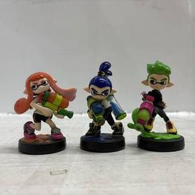 送料無料h11819 Nintendo 任天堂 ニンテンドー amiibo ガール オレンジ ボーイ ブルー ネオングリーン スプラトゥーンシリーズ ゲーム テレ