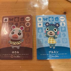 ニンテンドウ(任天堂)のどうぶつの森ａｍｉｉｂｏカード グルミンゆきみ(Box/デッキ/パック)