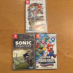 Nintendo Switch ゲーム3本セット マリオワンダー ソニック