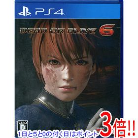 【1日と5.0のつく日、18日はポイント3倍！】【中古】DEAD OR ALIVE 6 PS4 カバー・ケースいたみ