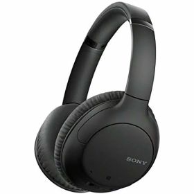 【中古】「ほぼ新品」ソニー ワイヤレスノイズキャンセリングヘッドホン WH-CH710N : Bluetooth対応 最大35時間連続再生 マイク付き 2020年モデル ブラック WH-CH710N B