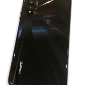 【3493】ファーウェイ nova 5T YAL-L21 ブラック 128GB Kirin 980 ネットワーク利用制限無し SIMロック無し アンドロイド スマートフォン 白ロム