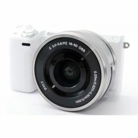 【中古】 ソニー SONY NEX-5R レンズキット ホワイト 美品 Wi-Fiで 当店保証30日間 人気 ミラーレス 一眼レフ 交換レンズ カメラ