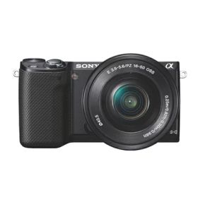 【中古】 ソニー SONY ミラーレス一眼カメラ α NEX-5Rダブルズームレンズキット ブラック NEX-5RY/B