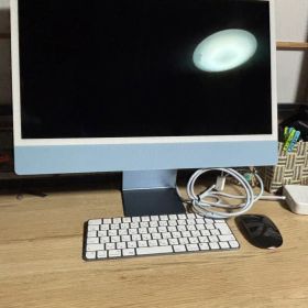 iMac 2021 M1 24インチ8GB/256GB 水色