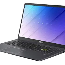【中古】【非常に良い】ASUS ノートパソコン E510MA (Celeron N4020 4GB eMMC 128GB 15.6型 フルHD 1年間使用権付き スターブラック) E510MA-EJ934WS/A 【日