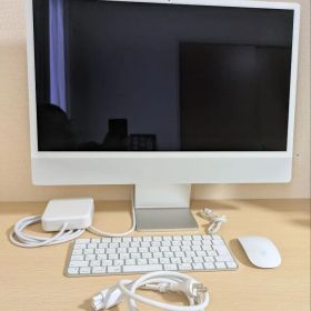 iMac M1 24インチ 8コアCPU 8コアGPU 16GB シルバー