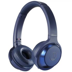 【ポイント10倍】 オーディオテクニカ イヤホン・ヘッドホン SOLID BASS ATH-WS330BT BL [ブルー] [タイプ：ヘッドホン 装着方式：オーバーヘッド 構造：密閉型(クローズド) 駆動方式：ダイナミック型] 【P10倍】