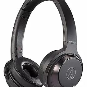 【中古】オーディオテクニカ ATH-WS330BT BK ワイヤレスヘッドホン bluetooth 重低音 SOLID BASS 最大70時間再生 ブラック ATHーWS330BT BK